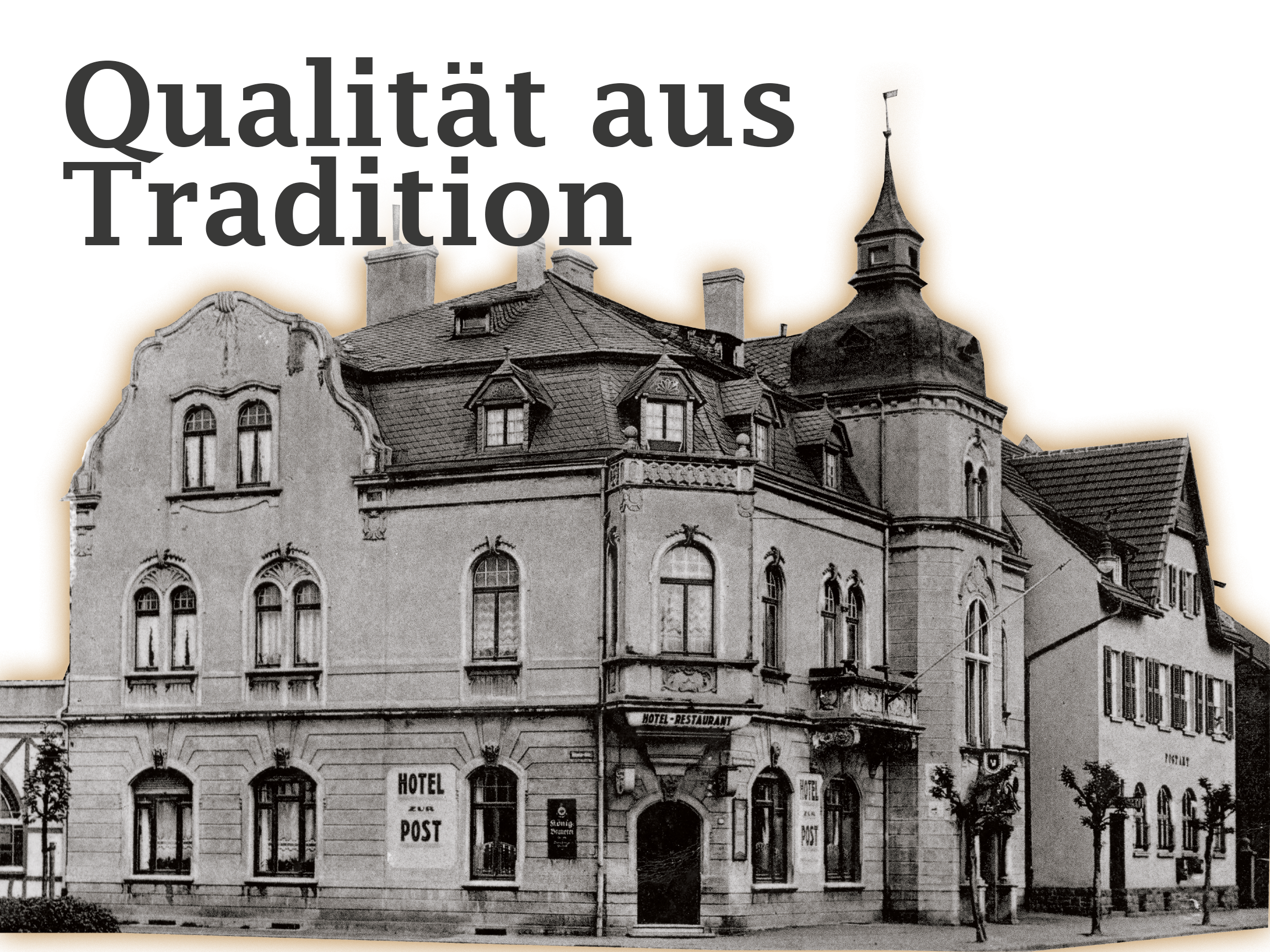altes Gebäude der Post